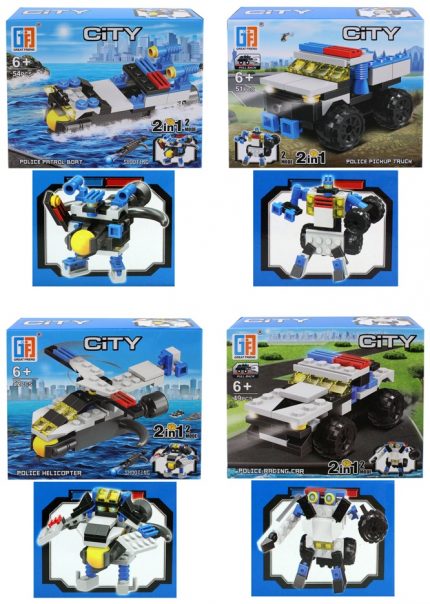 BUILDING BLOCKS Police & Robot