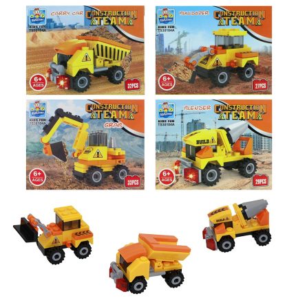 BUILDING BLOCKS: Construction Vehicles